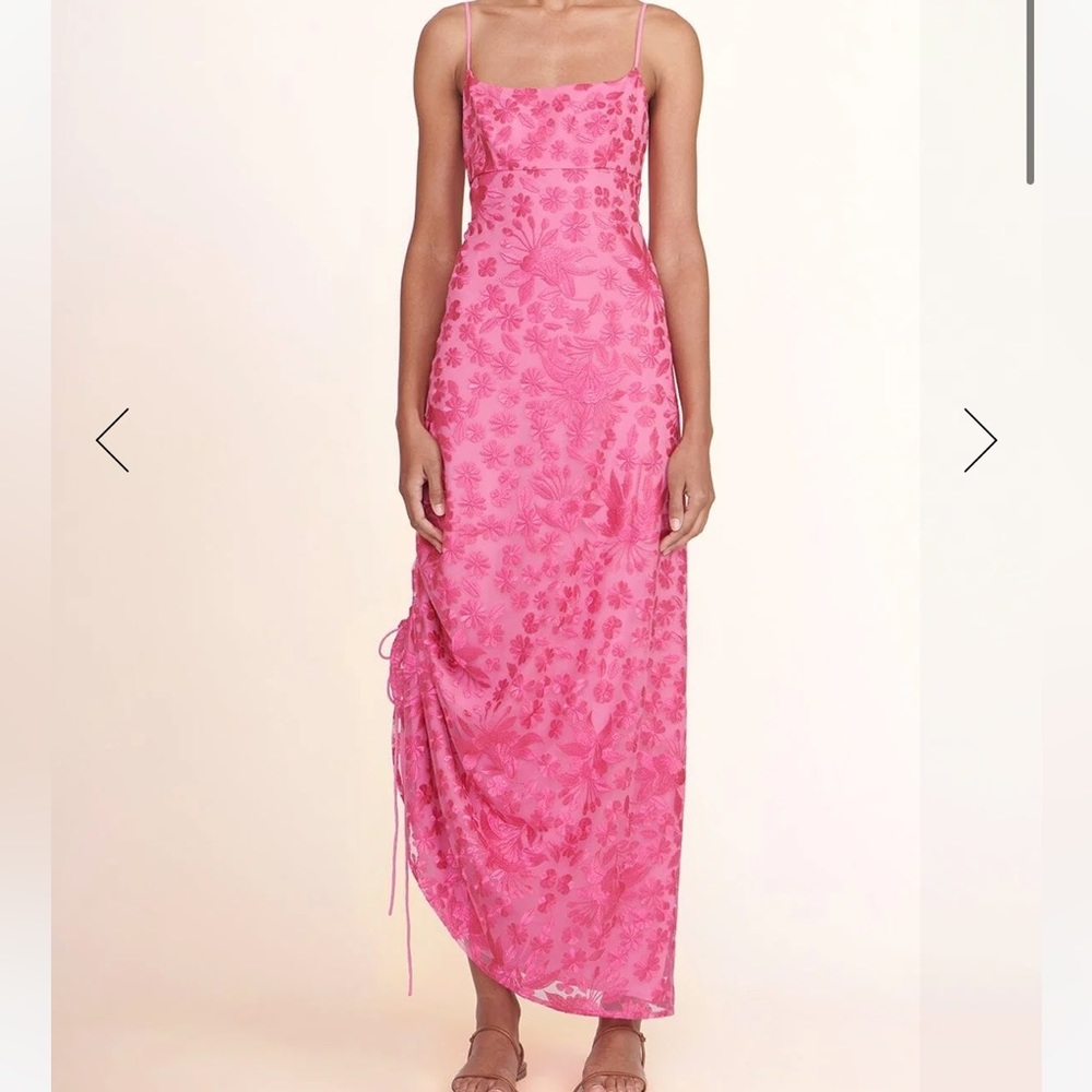 STAUD DESTINY DRESS BLOSSOM GARDEN PARTY